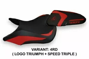 トライアンフ ストリート トリプル 2016-2019 タッペッツェリア イタリア シートカバー レッド 645 TRIUMPH STREET TRIPLE 2016-2019 Tappezzeria Italia Seat Cover RED 645 【並行輸入品】