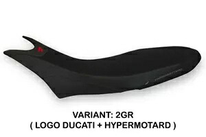 Ducati ハイパーモタード 950 Tappezzeria Italia グレー シートカバー 滑り止めデザイン Ducati Hypermotard 950 Tappezzeria Italia Grey Seat cover Anti slip Design 【並行輸入品】｜カスタムパーツ WORLD倉庫