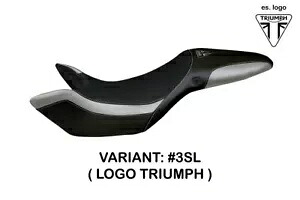 トライアンフ ストリート トリプル 2011-2015 タッペッツェリア イタリア シートカバー シルバー 680 TRIUMPH STREET TRIPLE 2011-2015 Tappezzeria Italia Seat Cover SILVER 680 【並行輸入品】｜カスタムパーツ WORLD倉庫