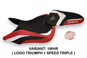 トライアンフ ストリート トリプル 2016-2019 タッペッツェリア イタリア シートカバー ホワイト-レッド 636 TRIUMPH STREET TRIPLE 2016-2019 Tappezzeria Italia Seat Cover WHITE-RED 636 【並行輸入品】