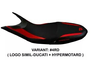 Ducati ハイパーモタード 821 Tappezzeria Italia レッド シートカバー 滑り止めデザイン Ducati Hypermotard 821 Tappezzeria Italia Red Seat cover Anti slip Design 【並行輸入品】|カスタムパーツ WORLD倉庫