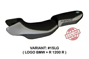 BMW R 1200 R 2015-2019 Tappezzeria Italia シートカバー シルバーグレー アンチスリップ 237 Bmw R 1200 R 2015-2019 Tappezzeria Italia Seat Cover Silver-Grey Anti Slip 237 【並行輸入品】