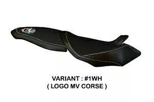 MV AUGUSTA BRUTALE 910-750-989 タッペッツェリア イタリア シートカバー ホワイト 284 MV AUGUSTA BRUTALE 910-750-989 Tappezzeria Italia Seat Cover WHITE 284 【並行輸入品】｜カスタムパーツ WORLD倉庫