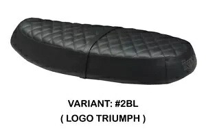 トライアンフ スクランブラー 2006-2014 タッペッツェリア イタリア シートカバー ブラック 458 TRIUMPH SCRAMBLER 2006-2014 Tappezzeria Italia Seat Cover BLACK 458 【並行輸入品】