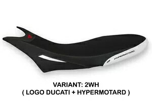 Ducati ハイパーモタード 950 Tappezzeria Italia ホワイト シートカバー 滑り止めデザイン Ducati Hypermotard 950 Tappezzeria Italia White Seat cover Anti slip Design 【並行輸入品】|カスタムパーツ WORLD倉庫