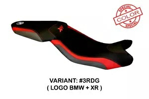BMW S 1000 Xr Tappezzeria Italia シートカバー レッドグレー アンチスリップデザイン 121 Bmw S 1000 Xr Tappezzeria Italia Seat Cover Red-Grey Anti Slip Design 121 【並行輸入品】
