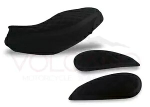 Ducati スクランブラー 800 2015-2020 ボルケーノ デザイン シート カバー レッド アンチスリップ Ducati Scrambler 800 2015-2020 Volcano Design Seat Cover Red Anti slip 【並行輸入品】