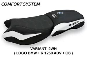 BMW R 1250 Gs Adventure 2019年以降 Tappezzeria Italia シートカバー ホワイト 53 Bmw R 1250 Gs Adventure From 2019 Tappezzeria Italia Seat Cover White 53 【並行輸入品】