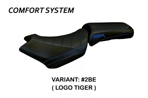 トライアンフ タイガー 1200 エクスプローラー Tappezzeria Italia シートカバー ブルー 536 TRIUMPH TIGER 1200 EXPLORER Tappezzeria Italia Seat Cover BLUE 536 【並行輸入品】｜カスタムパーツ WORLD倉庫