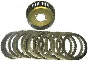 Ducati 748/749/851 など EVR Z48 オーガニック プレート & バスケット セット 38.5 MM ディスク Ducati 748/749/851 and more EVR Z48 organic Plates & Basket Set 38.5 MM discs 【並行輸入品】