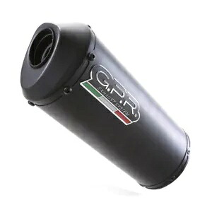 BMW F 650 Cs Scarver 2001 - 06 GPR GISA 公認スリップオンエキゾースト Bmw F 650 Cs Scarver 2001 - 06 GPR Ghisa Homologated slip-on exhaust 【並行輸入品】
