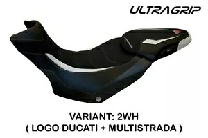 Ducati Multistrada 1200-1260 Enduro Tappezzeria Italia ホワイト シートカバー Ducati Multistrada 1200-1260 Enduro Tappezzeria Italia White Seat cover 【並行輸入品】｜カスタムパーツ WORLD倉庫