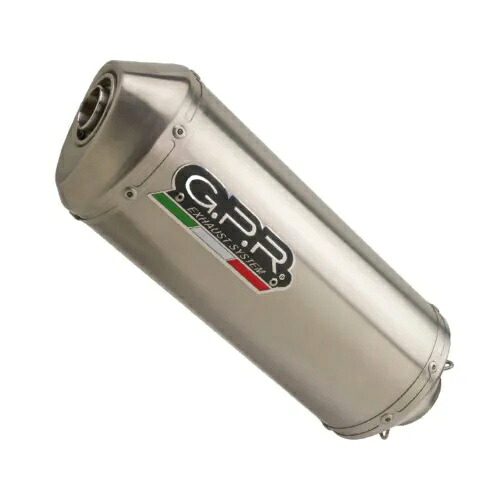 ホンダ CBR 1000 Rr 2008 - 11 GPR Satinox Homologated スリップオンエキゾースト触媒付き Honda Cbr 1000 Rr 2008 - 11 GPR Satinox Homologated slip-on exhaust catalized 【並行輸入品】
