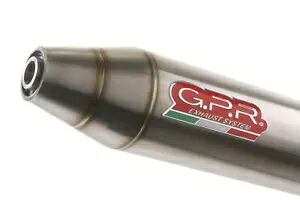 Yamaha Raptor 660 2000 - 05 GPR Deeptone ATV 公認スリップオンエキゾースト Yamaha Raptor 660 2000 - 05 GPR Deeptone Atv Homologated slip-on exhaust 【並行輸入品】