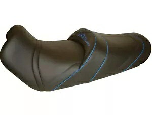 SUZUKI V-STROM DL 650 02-11 トップセラー デラックスシート コンフォート ブラック ブルー 3777S SUZUKI V-STROM DL 650 02-11 Top Sellerie Deluxe seat Comfort Black Blue 3777S 【並行輸入品】