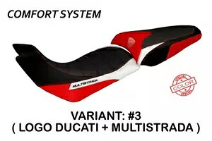 Ducati Multistrada 1200-1260 2015 - 2019 Tappezzeria Italia #3 シートカバー Ducati Multistrada 1200-1260 2015 - 2019 Tappezzeria Italia #3 Seat cover 【並行輸入品】