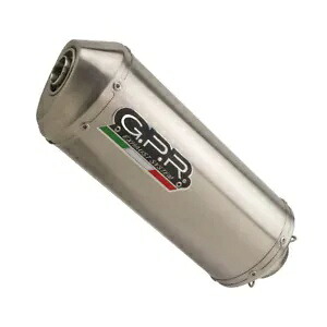 スズキ Gsx-R 1000 2003 - 04 GPR Satinox 公認スリップオンエキゾースト Suzuki Gsx-R 1000 2003 - 04 GPR Satinox Homologated slip-on exhaust 【並行輸入品】