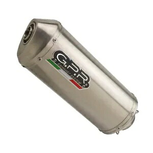 スズキ Dr 650 Se Sp 46 1996 - 2011 GPR Satinox Homologated スリップオン エキゾースト Suzuki Dr 650 Se Sp 46 1996 - 2011 GPR Satinox Homologated slip-on exhaust 【並行輸入品】
