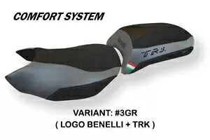 BENELLI TRK 502 Tappezzeria Italia シートカバー グレー3 BENELLI TRK 502 Tappezzeria Italia Seat Cover GREY 3 【並行輸入品】