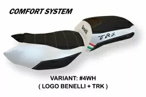 BENELLI TRK 502 Tappezzeria Italia シートカバー ホワイト 4 BENELLI TRK 502 Tappezzeria Italia Seat Cover WHITE 4 【並行輸入品】 73,810円