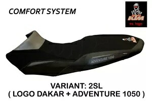 KTM ADVENTURE 1050 Tappezzeria Italia シートカバー シルバー 74 KTM ADVENTURE 1050 Tappezzeria Italia Seat Cover SILVER 74 【並行輸入品】
