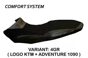 KTM ADVENTURE 1090 Tappezzeria Italia シートカバー グレー 58 KTM ADVENTURE 1090 Tappezzeria Italia Seat Cover GREY 58 【並行輸入品】