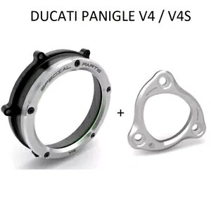 Ducati V4 / V4S Ducabike クリア クラッチ カバー & スプリング リテーナー SILVE KIT MOTOGP Ducati V4 / V4S Ducabike Clear Clutch Cover & Spring Retainer SILVE KIT MOTOGP 【並行輸入品】