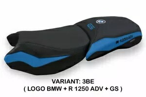 BMW R 1250 Gs Adventure 2019 年以降 Tappezzeria Italia シートカバー ブルー 62 Bmw R 1250 Gs Adventure From 2019 Tappezzeria Italia Seat Cover Blue 62 【並行輸入品】