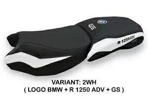 BMW R 1250 Gs Adventure 2019年以降 Tappezzeria Italia シートカバー ホワイト 61 Bmw R 1250 Gs Adventure From 2019 Tappezzeria Italia Seat Cover White 61 【並行輸入品】