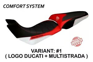 Ducati Multistrada 2012 - 2014 Tappezzeria Italia #1 シートカバー 滑り止めデザイン Ducati Multistrada 2012 - 2014 Tappezzeria Italia #1 Seat cover Anti slip Design 【並行輸入品】