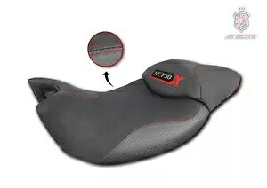 ホンダ NCX 750 X 2014-2020 JN デザイン コンフォート シート デラックス ブラック & レッド A106 Honda NCX 750 X 2014-2020 JN-Design Comfort Seat Deluxe Black & Red A106 【並行輸入品】