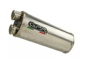 BMW G 310 Gs 2017 - 20 e4 GPR Dual Inox Homologated フルラインエキゾースト触媒 Bmw G 310 Gs 2017 - 20 e4 GPR Dual Inox Homologated full line exhaust catalized 【並行輸入品】