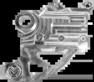 Moose Racing 1711-0486 プロ シャークフィン ディスク プロテクター ブレーキ キャリア付き Moose Racing 1711-0486 Pro Shark Fin Disc Protector with Brake Carrier 【並行輸入品】