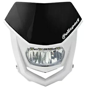 Polisport 8667100002 LED 電球付き Halo ヘッドライト Polisport 8667100002 Halo Headlight with LED Bulbs 【並行輸入品】｜カスタムパーツ WORLD倉庫