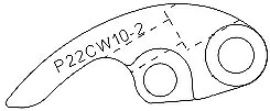 Speedwerx P22CW10-68-2 リッパーシリーズの重量 Speedwerx P22CW10-68-2 Ripper Series Weights 【並行輸入品】