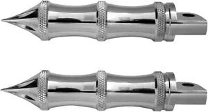 Accutronix RP111-LC トライバル フットペグ Accutronix RP111-LC Tribal Footpegs 【並行輸入品】｜カスタムパーツ WORLD倉庫