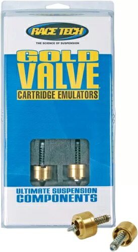 Race Tech ゴールド バルブ カートリッジ フォーク エミュレーター ダンピング ロッド フォーク FEGV 4101 Race Tech Gold Valve Cartridge Fork Emulators For Damping Rod Forks FEGV 4101 【並行輸入品】