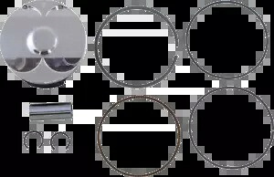 WOSSNER PISTONS 8898DA ピストンキット WOSSNER PISTONS 8898DA Piston Kit 【並行輸入品】