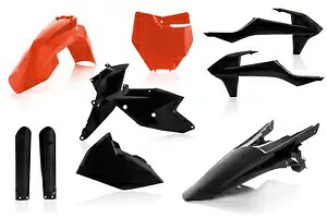 Acerbis 2421065225 フルプラスチックキット Acerbis 2421065225 Full Plastic Kit 【並行輸入品】