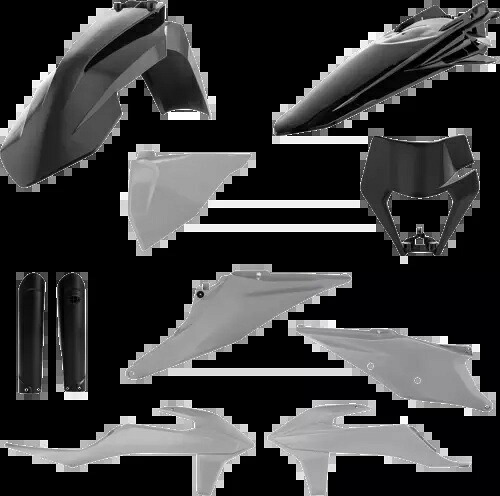 Acerbis 2791541001 フルプラスチックキット Acerbis 2791541001 Full Plastic Kit 【並行輸入品】｜カスタムパーツ WORLD倉庫 59,400円
