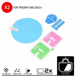 オートバイアクセサリー電子ダッシュボード HD 保護フィルムトライデント 660 Motorcycle Accessory Electronic Dashboard HD Protective Film For Trident 660 【並行輸入品】