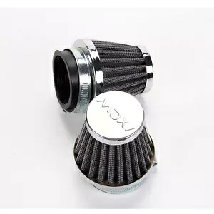 54mm ユニバーサル テーパー クローム ポッド エアフィルター クリーナー オートバイ カフェ レーサー用 54mm Universal Tapered Chrome Pod Air Filters Cleaner for Motorcycle Cafe Racer 【並行輸入品】