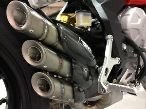 MV Agusta Brutale RR ドラッグスター RR 800 2017-18 Silmotor エキゾースト サイレンサー チタンイム MV Agusta Brutale RR Dragster RR 800 2017-18 Silmotor Exhaust Silencer Titanuim 【並行輸入品】|カスタムパーツ WORLD倉庫