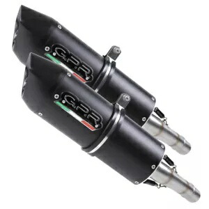 Dui スーパー スポーツ 800 Ss 2003-07 GPR フローレ ネロ ペア公認スリップオン エキゾースト Dui Super Sport 800 Ss 2003-07 GPR Furore Nero Pair Homologated slip-on exhaust 【並行輸入品】