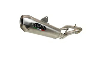 ホンダ CRF 450 R 2021 - 2022 GPR Pentacross Inox Mx コンペティション フルライン Honda Crf 450 R 2021 - 2022 GPR Pentacross Inox Mx competition full line 【並行輸入品】｜カスタムパーツ WORLD倉庫
