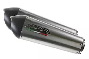 Ktm LC8 9 Sm-En 950 2005-08 GPR Gpe アン。 Hom ボルトオン サイレンサー チタン ペア Ktm Lc8 9 Sm-En 950 2005-08 GPR Gpe Ann. Titaium Pair of Hom bolt-on silencers 【並行輸入品】