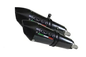 ヤマハ Bt ブルドッグ 1100 2002-07 GPR Gpe アン。ポピー ペア オム スリップオン エキゾースト Yamaha Bt Bulldog 1100 2002-07 GPR Gpe Ann. Poppy Pair Hom slip-on exhaust 【並行輸入品】