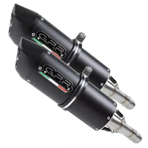 ドゥカティ 848 2007-13 GPR フローレ ネロ 公認スリップオンエキゾースト触媒付きペア Ducati 848 2007-13 GPR Furore Nero Pair of Homologated slip-on exhaust catalized 【並行輸入品】|カスタムパーツ WORLD倉庫