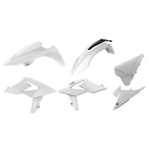 Polisport 90704 ホワイト プラスチック ボディ キット 2013-2017 ベータ用 Polisport 90704 WHITE plastic body kit for 2013-2017 Beta 【並行輸入品】