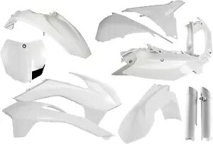 Acerbis 2314330002 ホワイト フルプラスチックキット 2013-2014 KTM SX SX-F XC XC-F 用 Acerbis 2314330002 white full plastic kit for 2013-2014 KTM SX SX-F XC XC-F 【並行輸入品】